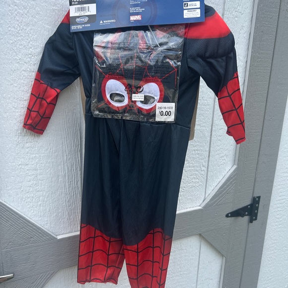 Marvel Spidey Friends Miles Morales Toddler Costume - Red and Black - Picture 3 of 3